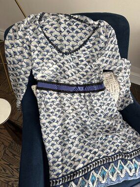 Alberta Ferretti Longsleeve summer dress
